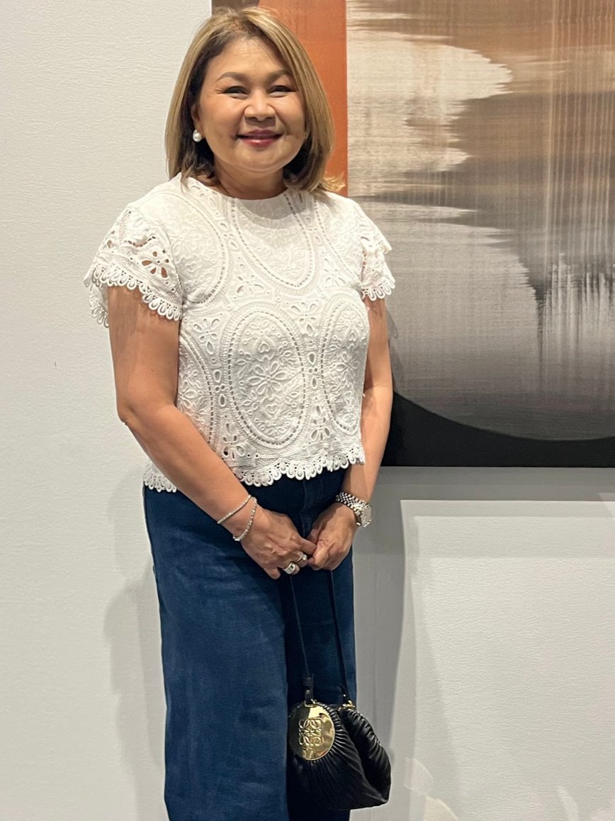 First Lady of Muntinlupa Trina Biazon.